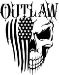 American flag decal