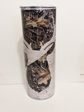 20oz double insulated custom buck tumbler