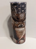 20oz double insulated custom dear tumbler