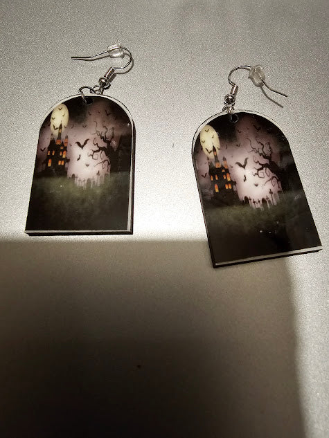 Custom stainless steel earrings