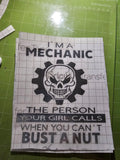 skull mech decal